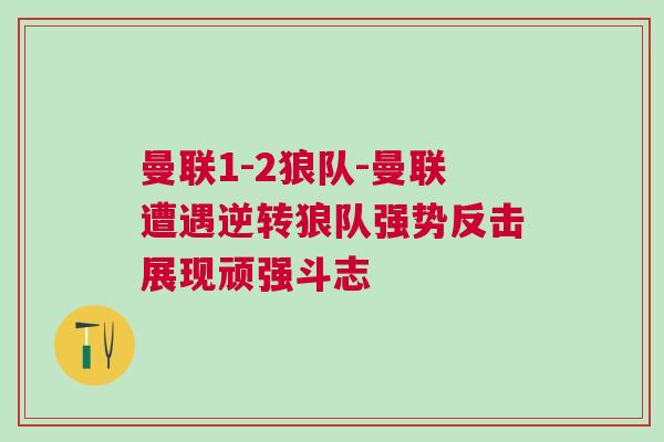 曼聯1-2狼隊-曼聯遭遇逆轉狼隊強勢反擊展現頑強斗志